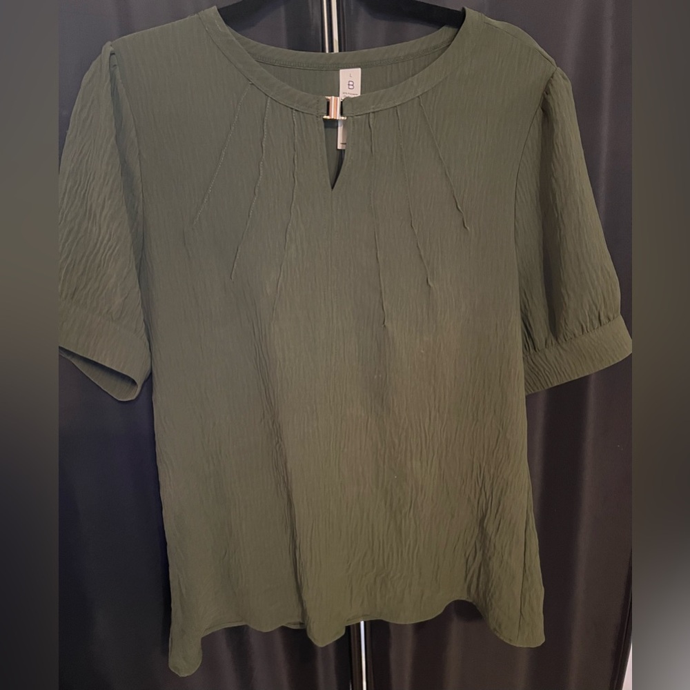 Olive Elegant Women's Top